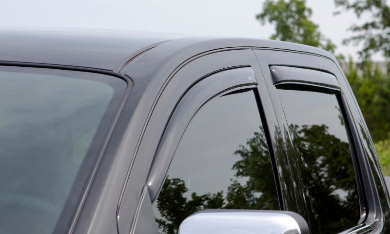 AVS 22-23 Toyota Tundra CC/CrewMax In-Channel Ventvisor Front & Rear Window Deflectors 4pc - Smoke