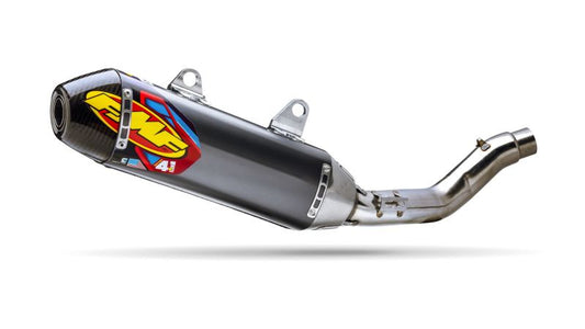 FMF Racing Kawasaki KX450F 19-23 / KX450X 21 SS Aluminum Factory 4.1 RCT SO Muffler w/ R.Carbon Cap
